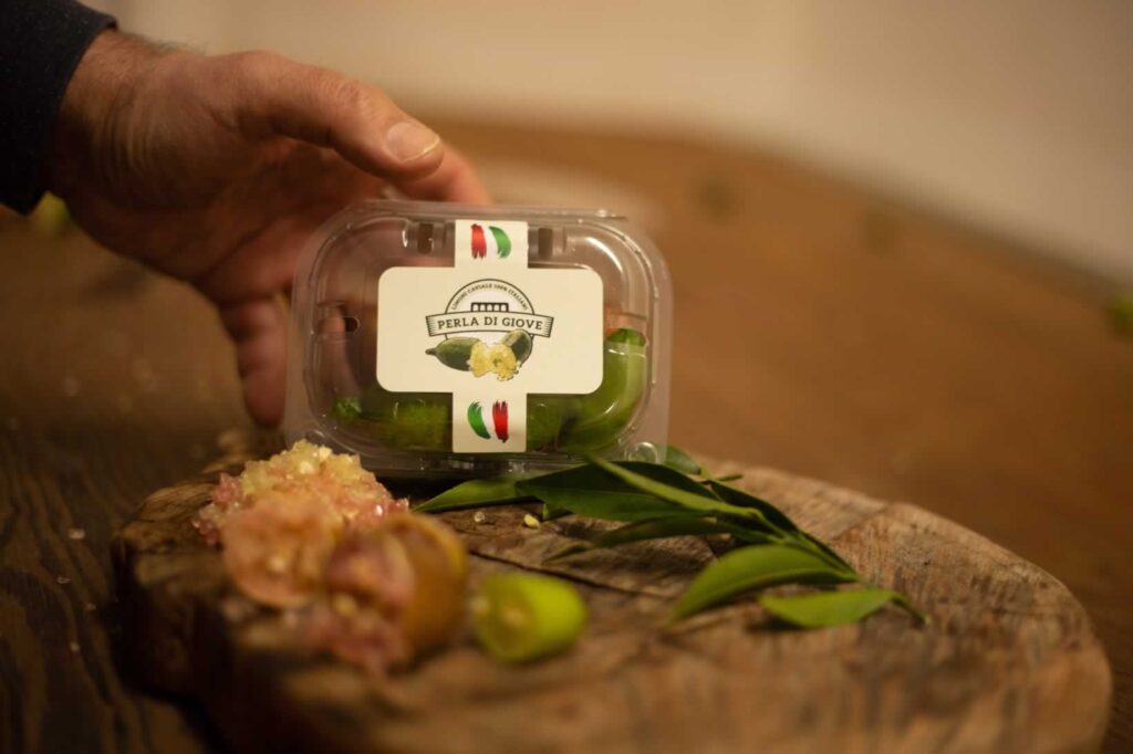 i nostri limoni -finger lime - packaging